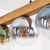 Gastor hanging light, globe light, pendant light Ecru, black, 4-light sources