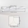 Molin ceiling light LED white, 1-light source