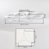 Molin ceiling light LED white, 1-light source