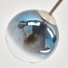 Gastor ceiling light, globe light 80 cm sand-coloured, 6-light sources
