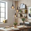 Rafel hanging light, pendant light, Cluster pendant lamp black, 3-light sources