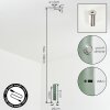 Molten hanging light, pendant light LED green, 1-light source