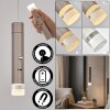 Molten hanging light, pendant light LED sand-coloured, 1-light source