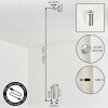Molten hanging light, pendant light LED sand-coloured, 1-light source