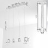 Fenik hanging light, pendant light white, 4-light sources