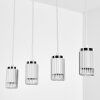 Fenik hanging light, pendant light white, 4-light sources