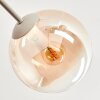 Gastor ceiling light, globe light 80 cm sand-coloured, 6-light sources