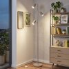 Javel floor lamp LED sand-coloured, 3-light sources
