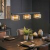 Folar hanging light, pendant light LED black, 3-light sources