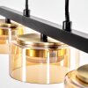 Folar hanging light, pendant light LED black, 3-light sources