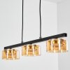 Folar hanging light, pendant light LED black, 3-light sources