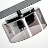 Folar hanging light, pendant light LED black, 4-light sources