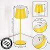 Salgadinho Outdoor table lamp, table lamp LED yellow, 1-light source