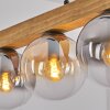 Gastor hanging light, globe light, pendant light Ecru, black, 4-light sources