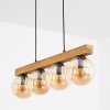 Gastor hanging light, globe light, pendant light Ecru, black, 4-light sources