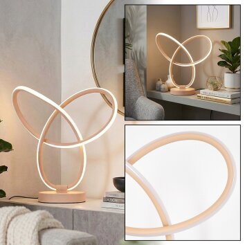 Jolor table lamp LED sand-coloured, 1-light source