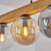 Gastor hanging light, globe light, pendant light Ecru, black, 4-light sources