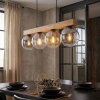 Gastor hanging light, globe light, pendant light Ecru, black, 4-light sources