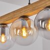 Gastor hanging light, globe light, pendant light Ecru, black, 4-light sources