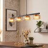 Folar hanging light, pendant light LED black, 4-light sources