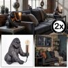 Zarik table lamp copper, black, 1-light source