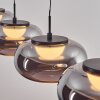 Ironel hanging light, pendant light LED black, 1-light source