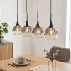 Rafel hanging light, pendant light black, 4-light sources