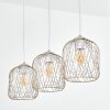 Narla hanging light, pendant light sand-coloured, 3-light sources
