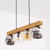 Koyoto hanging light, globe light, pendant light Ecru, black, 4-light sources