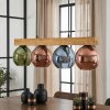 Koyoto hanging light, globe light, pendant light Ecru, black, 4-light sources