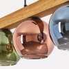 Koyoto hanging light, globe light, pendant light Ecru, black, 4-light sources