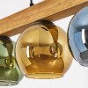 Koyoto hanging light, globe light, pendant light Ecru, black, 4-light sources