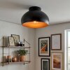 Guayo ceiling light black, 1-light source