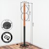 Pompu floor lamp LED Ecru, black, 1-light source