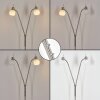 Sarel floor lamp LED matt nickel, 2-light sources