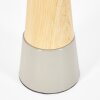 Forgek table lamp grey, Wood like finish, 1-light source