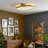 Talora ceiling light LED brass, 1-light source
