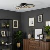 Tulor ceiling light LED black, 1-light source