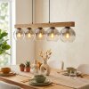 Koyoto hanging light, globe light, pendant light Ecru, black, 5-light sources