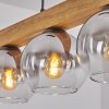 Koyoto hanging light, globe light, pendant light Ecru, black, 5-light sources