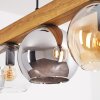 Koyoto hanging light, globe light, pendant light Ecru, black, 5-light sources