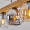 Koyoto hanging light, globe light, pendant light Ecru, black, 5-light sources