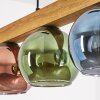 Koyoto hanging light, globe light, pendant light Ecru, black, 5-light sources