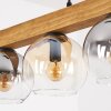 Koyoto hanging light, globe light, pendant light Ecru, black, 4-light sources
