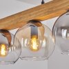 Koyoto hanging light, globe light, pendant light Ecru, black, 4-light sources