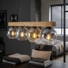 Koyoto hanging light, globe light, pendant light Ecru, black, 4-light sources