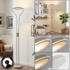 Avira floor lamp, Reading light LED sand-coloured, white, 1-light source