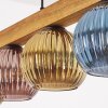 Koyoto hanging light, globe light, pendant light Ecru, black, 5-light sources