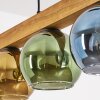 Koyoto hanging light, globe light, pendant light Ecru, black, 5-light sources