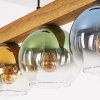Koyoto hanging light, globe light, pendant light Ecru, black, 5-light sources